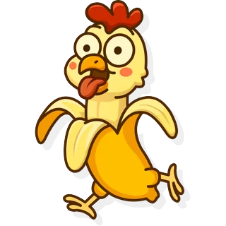 Gallina confundida – Chicken Banana