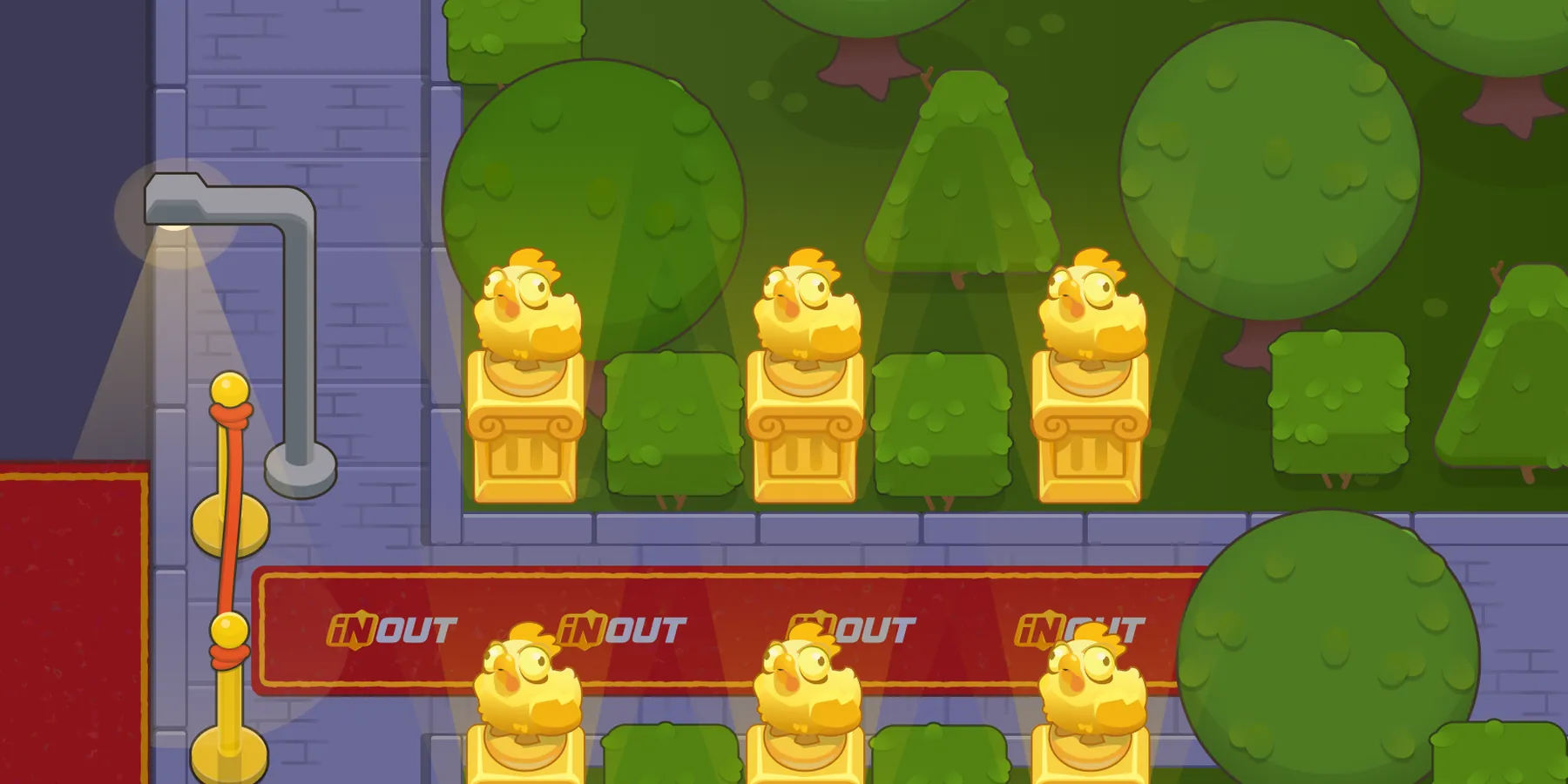 Chicken Road 2 Bonus – arte original de InOut Games