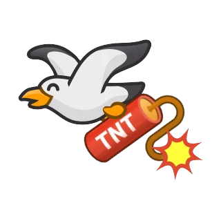 Gaviota con TNT – Pengu Sport