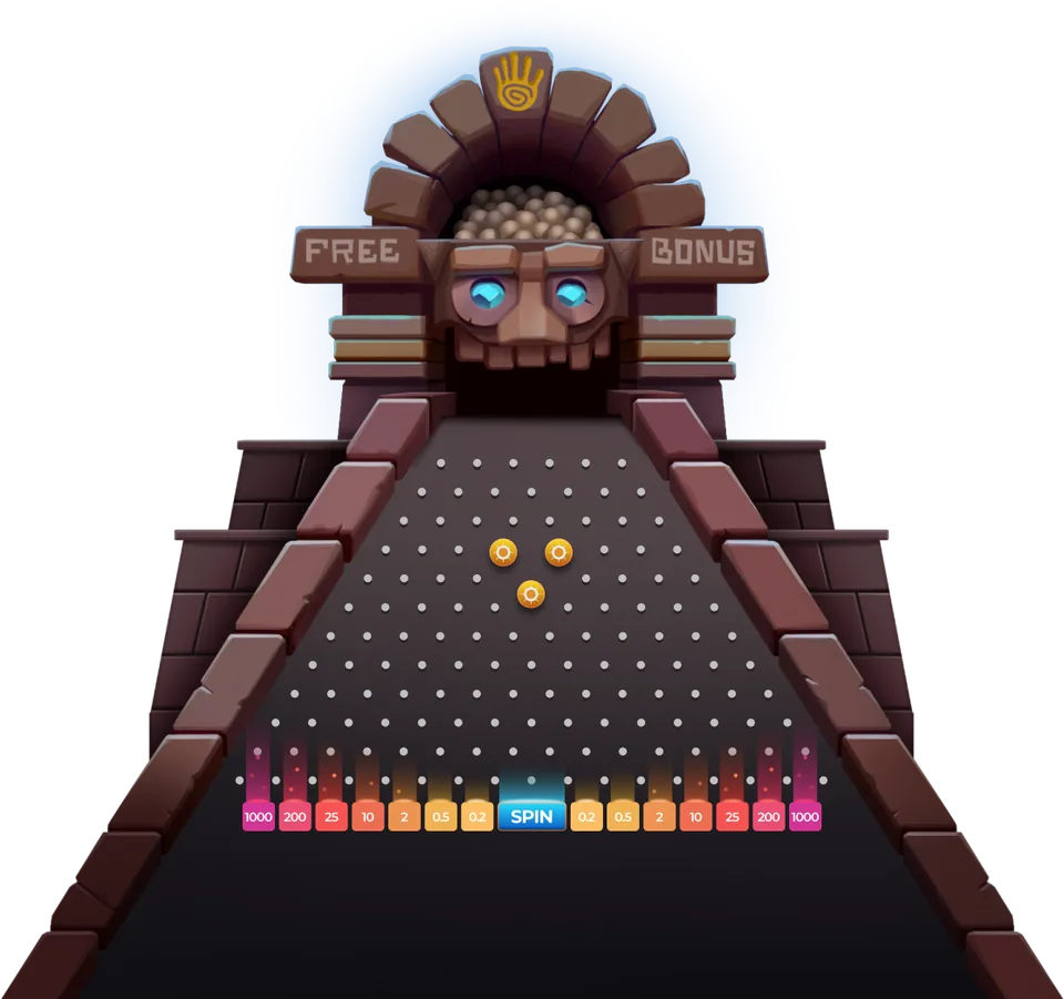 El tablero – Plinko AZTEC
