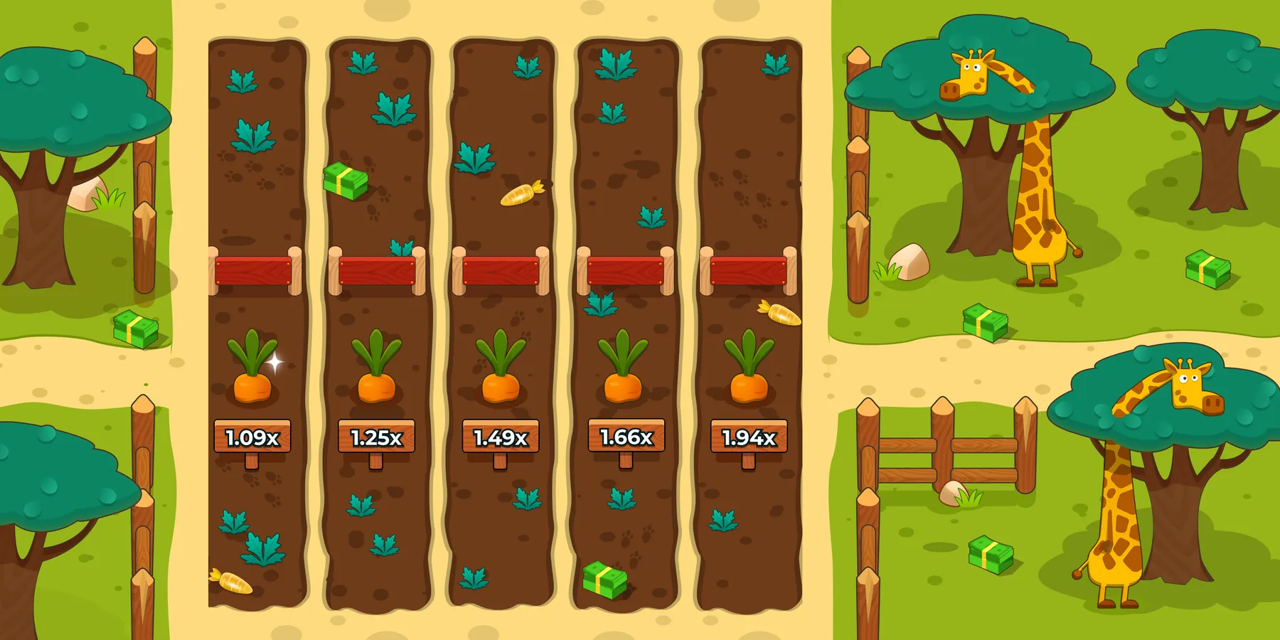 Rabbit Road – arte original de InOut Games