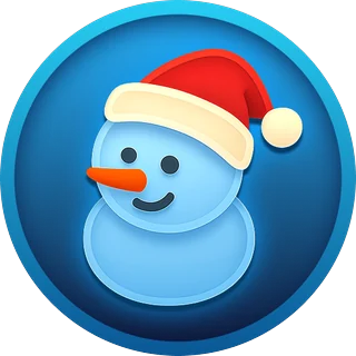 Muñeco de nieve (anillo azul) – Twist X-mas