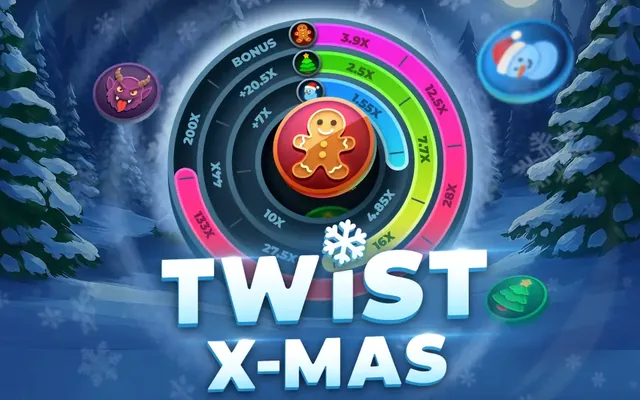 Twist X-mas – Ruleta de la suerte del estudio InOut Games