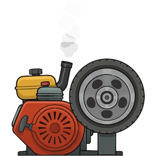 El motor – Wheel Out